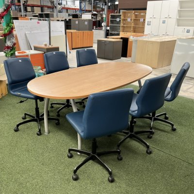โต๊ะประชุม 6 ที่นั่ง