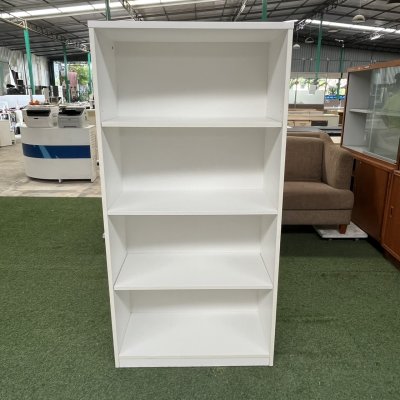 ตู้เอกสารบานโล่ง (สีขาว)