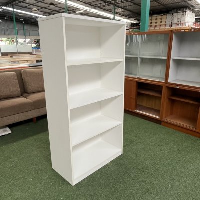 ตู้เอกสารบานโล่ง (สีขาว)