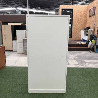 ตู้เอกสารบานโล่ง (สีขาว)