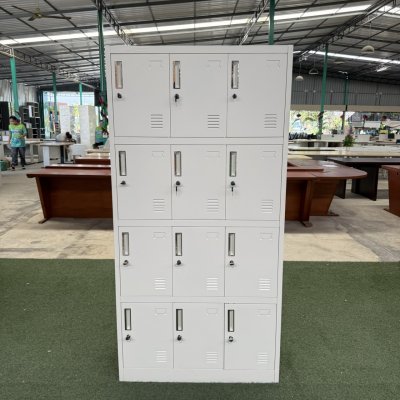 ตู้ล็อกเกอร์เหล็ก 12 ช่อง