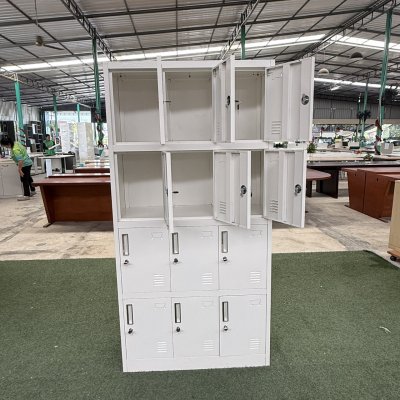 ตู้ล็อกเกอร์เหล็ก 12 ช่อง