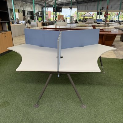 โต๊ะทำงานกลุ่ม 3 ที่นั่ง