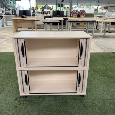 ตู้เอกสารบานเลื่อน