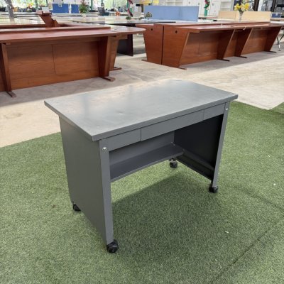 ชุดโต๊ะทำงานเหล็กพร้อมเก้าอี้