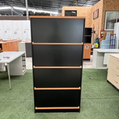 ตู้เอกสาร 2 บานเปิดบนโล่ง 4 ชั้น (ไม่มีกุญแจล็อค)