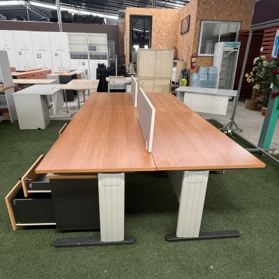 โต๊ะทำงานกลุ่ม 4 ที่นั่ง