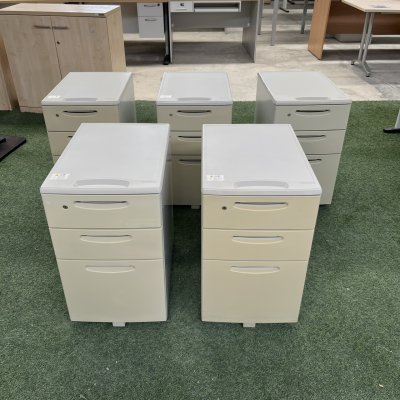 ตู้ลิ้นชักเหล็กใต้โต๊ะ okamura