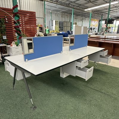 โต๊ะทำงานกลุ่ม 4 ที่นั่ง