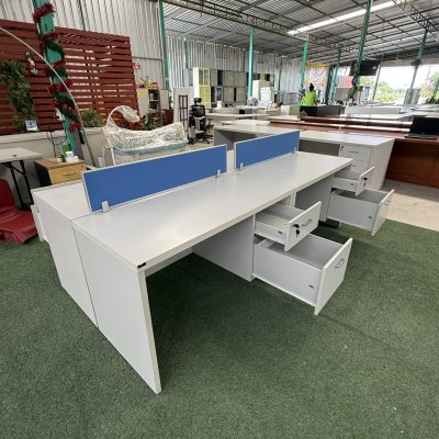 โต๊ะทำงานกลุ่ม 4 ที่นั่ง