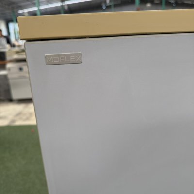 ตู้เอกสาร 2 บานเปิด (สีเทาอ่อน)