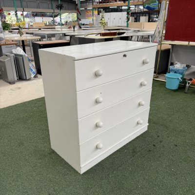 ตู้เอกสาร 4 ลิ้นชัก (สีขาว)