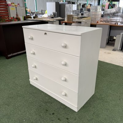 ตู้เอกสาร 4 ลิ้นชัก (สีขาว)