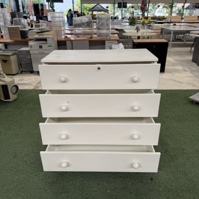 ตู้เอกสาร 4 ลิ้นชัก (สีขาว)