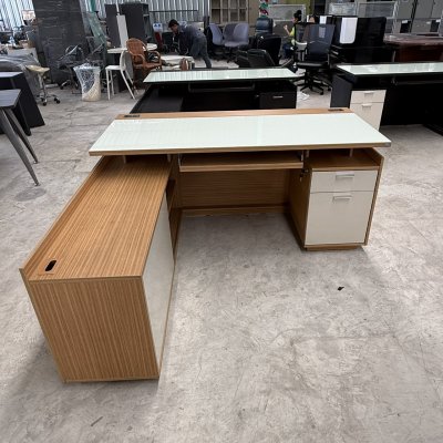 โต๊ะทำงานผู้บริหารทรง L