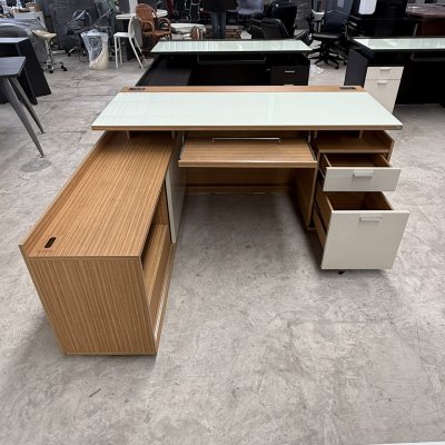 โต๊ะทำงานผู้บริหารทรง L