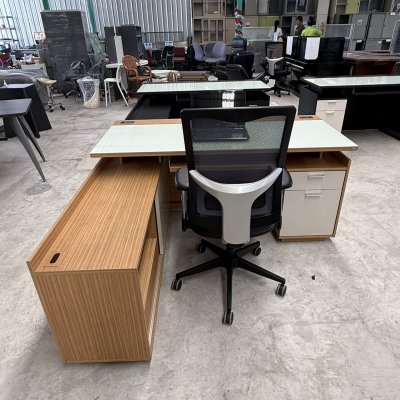 โต๊ะทำงานผู้บริหารทรง L