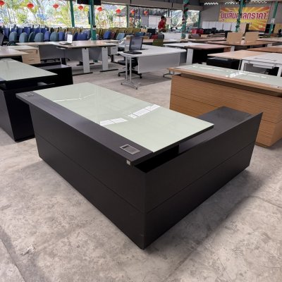 โต๊ะทำงานผู้บริหารทรง L