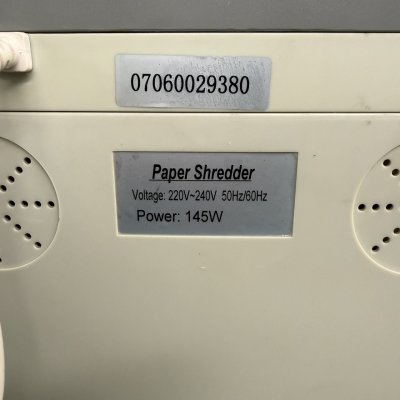 เครื่องทำลายเอกสาร