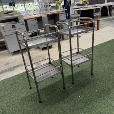 ชั้นวางของสเตนเลส 2 ชั้น