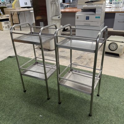 ชั้นวางของสเตนเลส 2 ชั้น