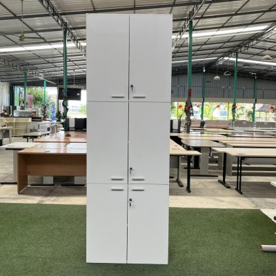 ตู้เอกสารสูง 6 บานเปิด 6 ชั้น