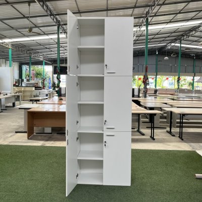 ตู้เอกสารสูง 6 บานเปิด 6 ชั้น