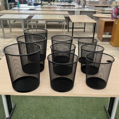 ถังขยะตะแกรงเหล็ก ไซส์ใหญ่