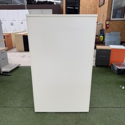 ตู้เอกสาร 2 บานเปิด (สีขาว)