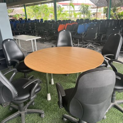 โต๊ะประชุมทรงกลม 4-6 ที่นั่ง