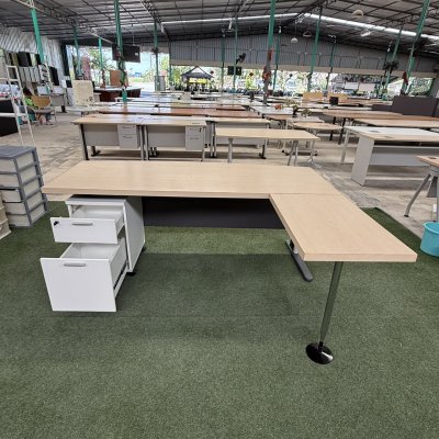 โต๊ะทำงานผู้บริหารทรง L