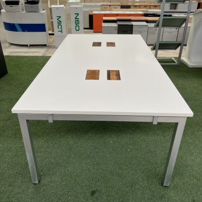 โต๊ะประชุม 6-8 ที่นั่ง (สีขาว)