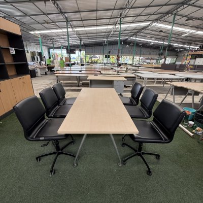 โต๊ะประชุม 6 ที่นั่ง