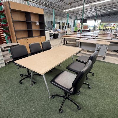 โต๊ะประชุม 6 ที่นั่ง