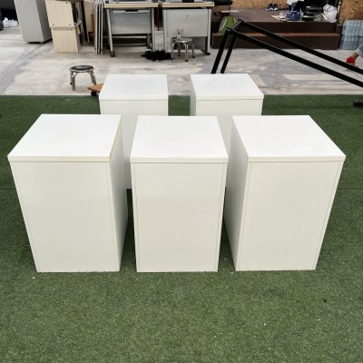 ตู้ลิ้นชักใต้โต๊ะ (สีขาว)