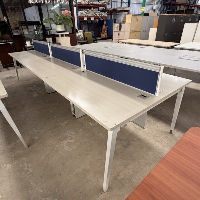 โต๊ะทำงานกลุ่ม 6 ที่นั่ง