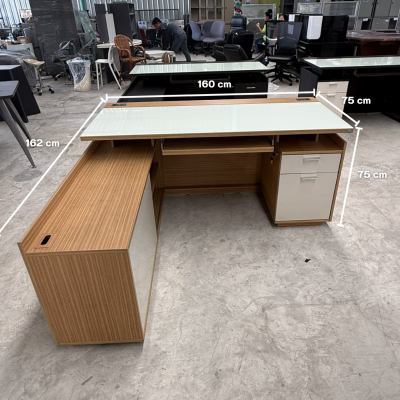 โต๊ะทำงานผู้บริหารทรง L