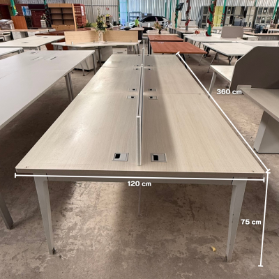 โต๊ะทำงานกลุ่ม 6 ที่นั่ง