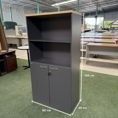 ตู้เอกสาร 2 บานเปิด 4 ชั้น