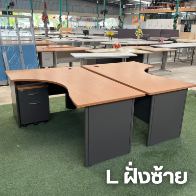 โต๊ะทำงานผู้บริหารทรง L