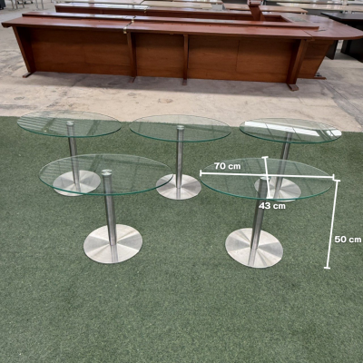 โต๊ะกลางกระจก