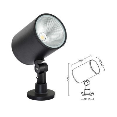 โคมไฟส่องต้นไม้ Spike light LED -SC001-ZP4