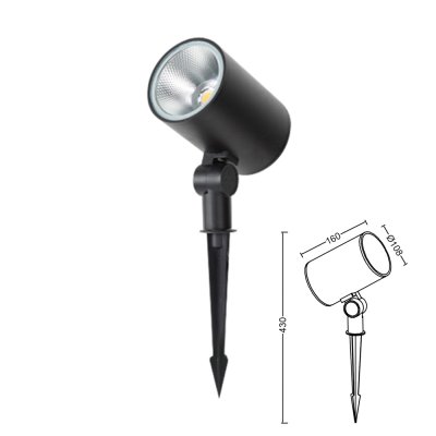 โคมไฟส่องต้นไม้ Spike light LED - SC001-CP3