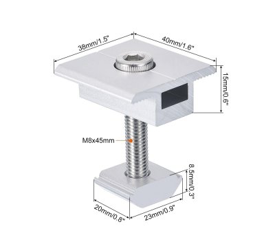 MM-35 Mid clamp 35mm