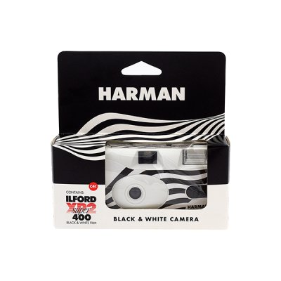 HARMAN SUC+FL XP2 135 24+3exp B&W Single Use Camera
