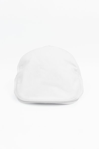 White Beret Cap