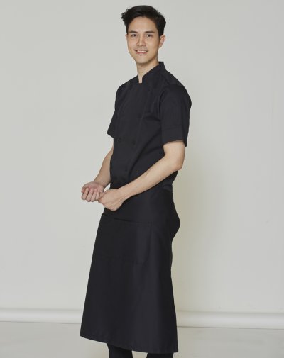 Boston Long Black Chef Apron