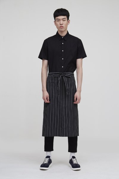 Nathan Service Stripe Waist Apron