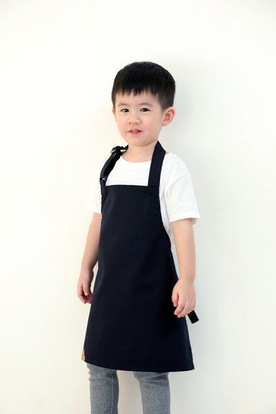 Pop Kids Black Aprons
