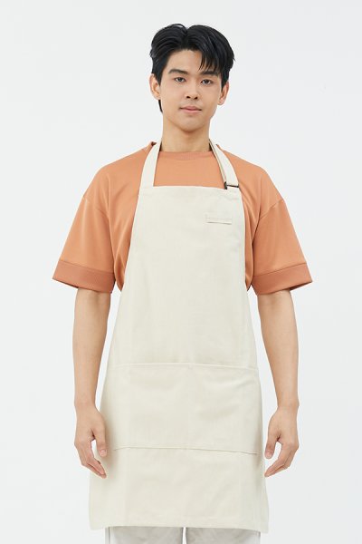 Combini Bib Apron - Buttermilk